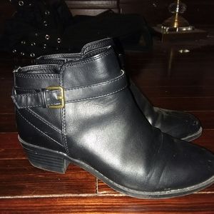 Black Ankle Booties Women